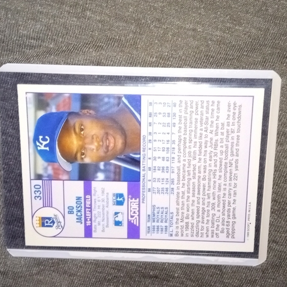 Topps Toys Bo Jackson Score Poshmark